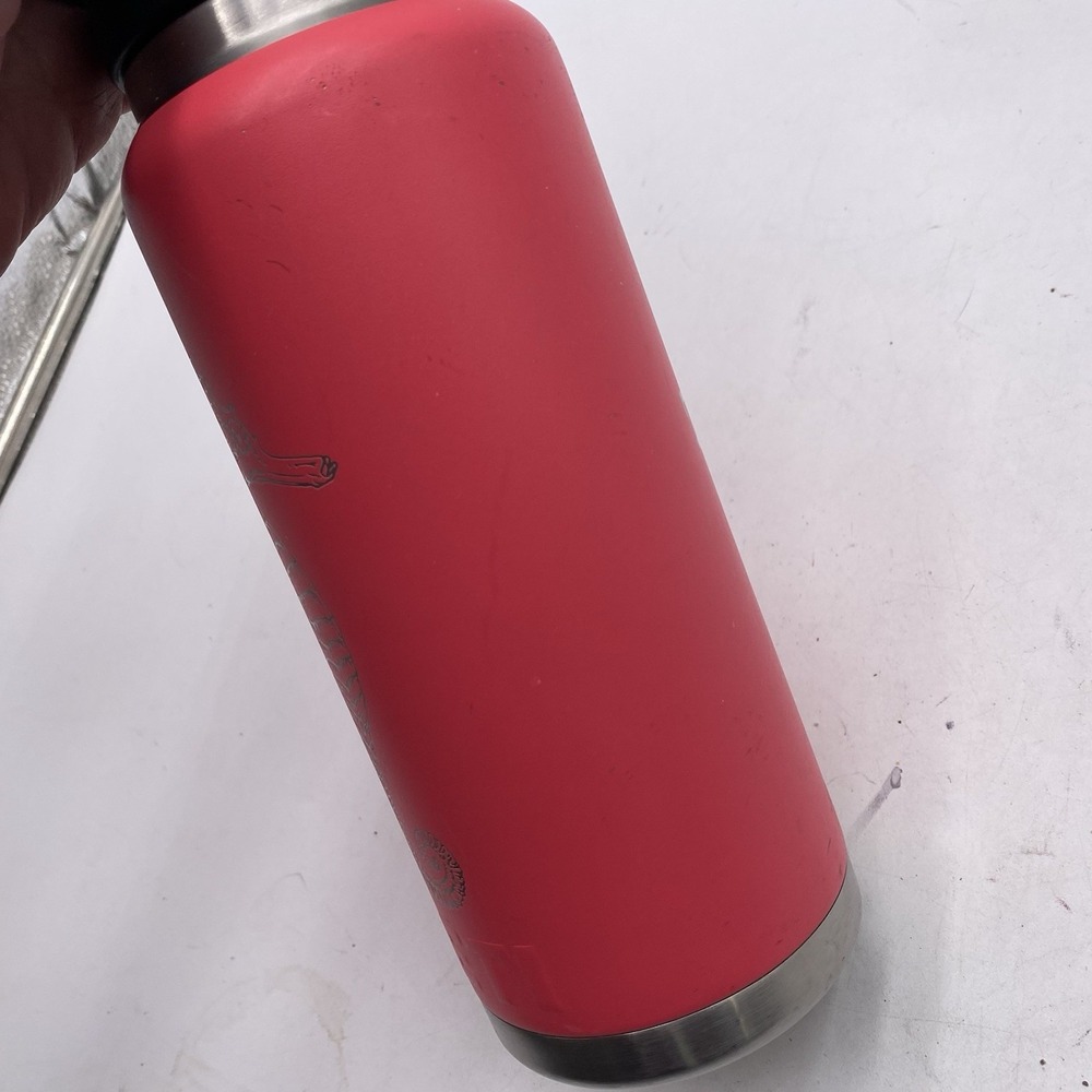 Yeti Rambler 36 OZ Bottle Bimini Pink Chug Cap SEE PICS SHOWS WEAR ENGRAVED - Picture 6 of 16